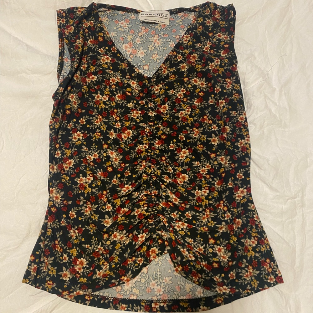Floral tank top